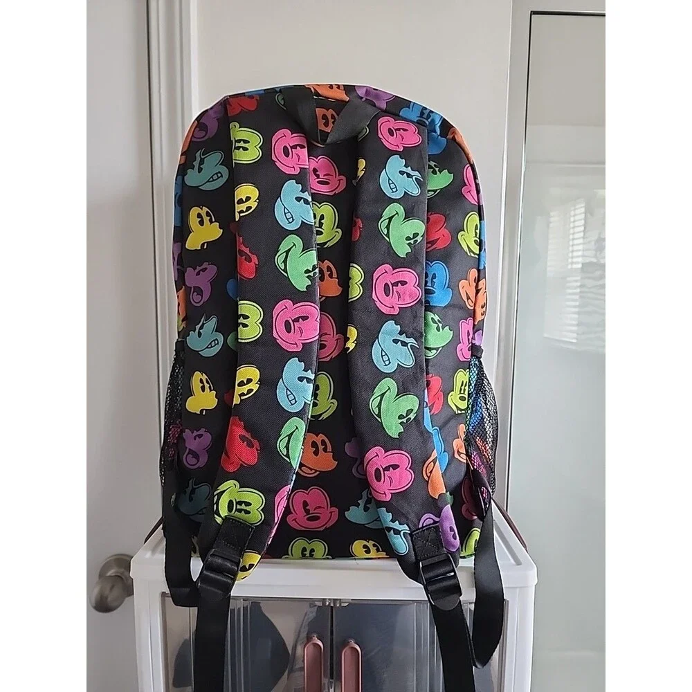 Disneyland Resort Park EXCLUSIVE BACKPACK Rainbow MICKEY MOUSE FACE